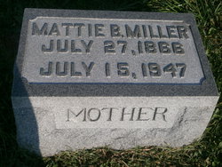Mattie B. <I>Roland</I> Miller 