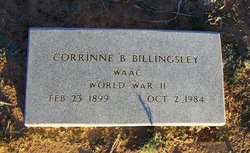 Corrinne <I>Boone</I> Billingsley 