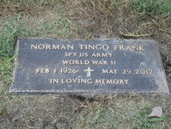 Norman Tingo “Buddy” Frank 
