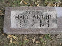 Mary <I>Breadehoft</I> Wright 