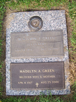 Madelyn Agnes <I>Schindler</I> Green 