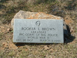 PFC Booker L Brown 