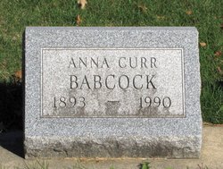 Anna Frances <I>Curr</I> Babcock 