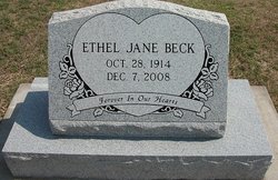 Ethel Jane <I>Mullin</I> Beck 