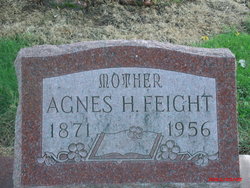 Agnes Jane “Agie” <I>Heidlebaugh</I> Feight 
