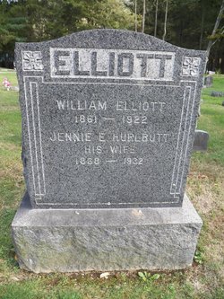 Jennie E. <I>Hurlbutt</I> Elliott 