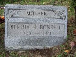 Bertha H <I>Waite</I> Bonsell 