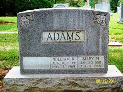William K Adams 
