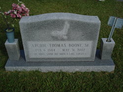 Archie Thomas Boone Sr.