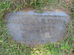Marietta Robertson <I>Crain</I> Dunn 