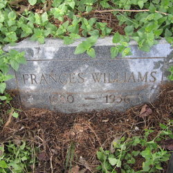Frances <I>Lee</I> Williams 