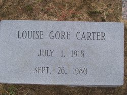 Louise <I>Gore</I> Carter 