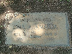 Oma Roseann <I>Lenox</I> Amaker 