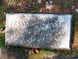 Frances <I>Randle</I> Acree 