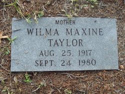Wilma Maxine <I>Griffith</I> Taylor 