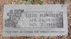 Birdie Pebworth 