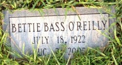 Bettie <I>Bass</I> O'Reilly 