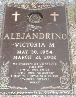 Victoria “Vicky” <I>Magno</I> Alejandrino 