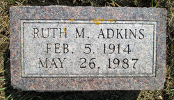 Ruth Margaret <I>Wood</I> Adkins 