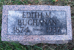 Edith Mary <I>Speicher</I> Buchanan 