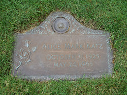 Alice Wilma <I>Mark</I> Katz 