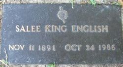 Salee <I>King</I> English 