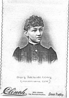 Mary Adelaide “Ida” <I>Cota</I> Cooley 