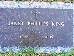Janet <I>Phillips</I> King 