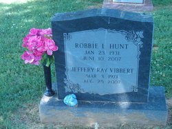 Robbie Lucille <I>Huff</I> Hunt 