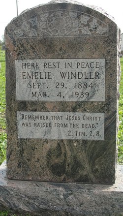 Emelie E <I>Reifel</I> Windler 