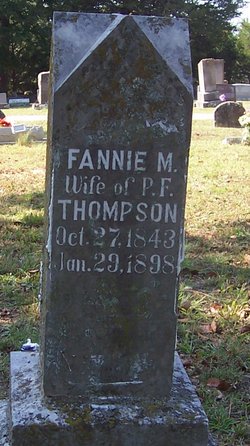 Fannie M. <I>Dixon</I> Thompson 