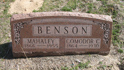 Comodor C. “Chancy” Benson 