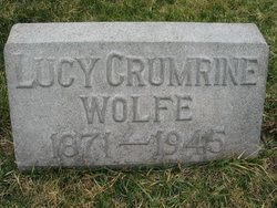 Lucy E. <I>Crumrine</I> Wolfe 