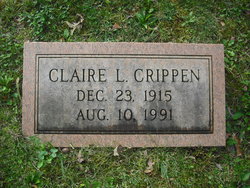 Claire Louise <I>Pflueger</I> Crippen 