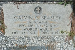 PFC Calvin C Beasley 