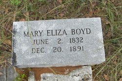 Mary Eliza <I>Sellers</I> Boyd 