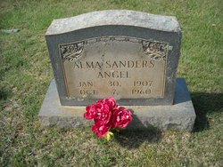 Alma Irene <I>Sanders</I> Angel 