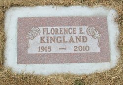 Florence Evelyn <I>Langlie</I> Kingland 