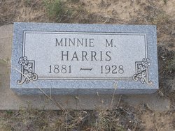 Minnie Myrtle <I>Nichols</I> Harris 