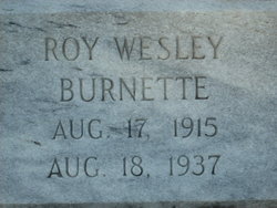 Roy Wesley Burnette 