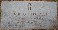 Paul G Benedict 