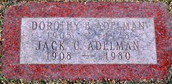 Dorothy E <I>Brown</I> Adelman 