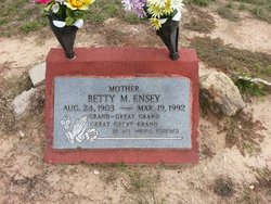 Betty Mae <I>Williams</I> Ensey 