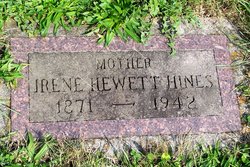 Irene Annie <I>Hewett</I> Hines 