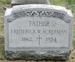 Frederick W Ackerman 