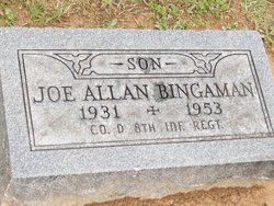 Joe Allan Bingaman 