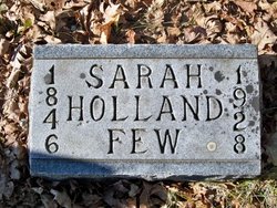 Sarah Jane <I>Holland</I> Few 