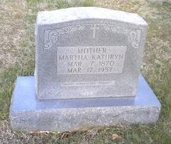 Martha Kathryn <I>Headrick</I> Cotter 