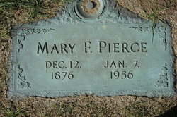 Mary Frances <I>Pearson</I> Pierce 