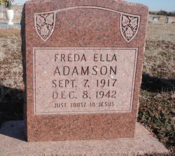 Freda Ella Adamson 